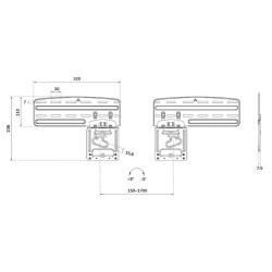 Uchwyt ścienny do telewizora WL30-265BL1 43-85 cali