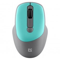 Mysz bezprzewodowa silent click FEAM MM-296 RF 1600 DPI Miętowa 