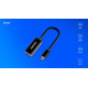 Adapter USB-C (M) - HDMI (F), 4K, 30Hz, plastik, AK-79 