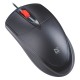 Mysz przewodowa silent click ICON MB-057 1000 DPI Czarna 