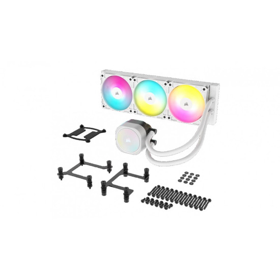 Chłodzenie CPU NAUTILUS 360 ARGB 360 mm białe