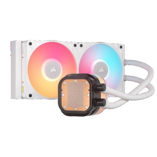 Chłodzenie CPU iCUE LINK TITAN 240 RX LCD AIO 240mm białe