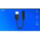 Adapter audio - USB-C Jack 3,5mm. AK-74