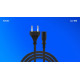 Kabel zasilający 2pin, 5m,  CL-185