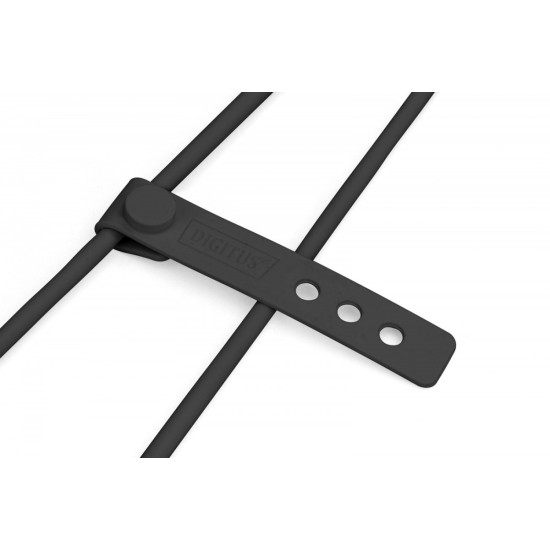 Kabel zasilający silikonowy USB-A - USB-C, USB 2.0 60W, 2m Czarny