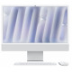 iMac 24 cale: M4 8/8, 16GB, 256GB SSD - Srebrny