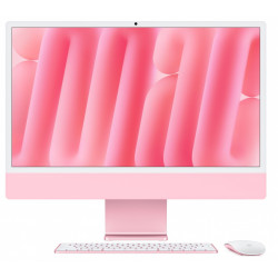 iMac 24 cale: M4 10/10, 16GB, 256GB SSD - Różowy