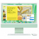 iMac 24 cale: M4 10/10, 16GB, 512GB SSD - Zielony