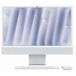 iMac 24 cale: M4 10/10, 24GB, 512GB SSD - Srebrny