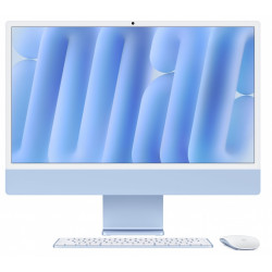 iMac 24 cale: M4 10/10, 24GB, 512GB SSD - Niebieski