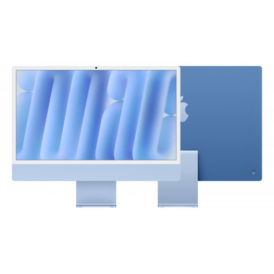 iMac 24 cale: M4 10/10, 24GB, 512GB SSD - Niebieski