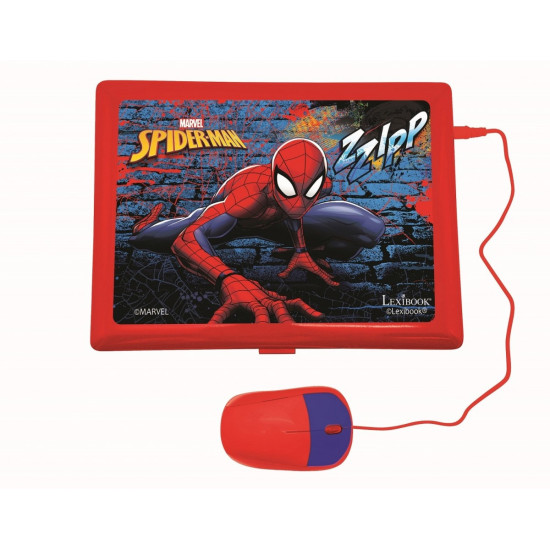 Laptop edukacyjny Spider-Man dwujęzyczny PL/ ENG 124 aktywności