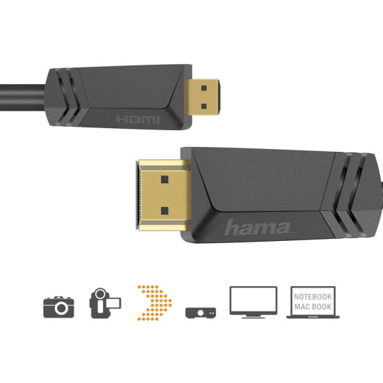Kabel HDMI-micro HDMI 1,5m 