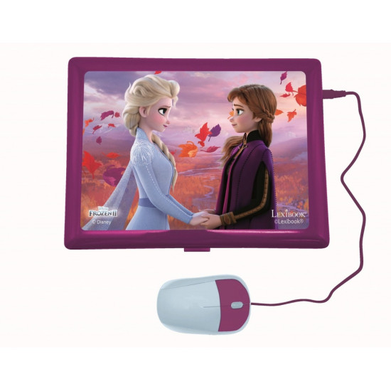 Laptop edukacyjny Disney Frozen dwujęzyczny PL/ ENG 124 aktywności