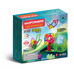 Klocki magnetyczne Twinkling garden 27 elementów