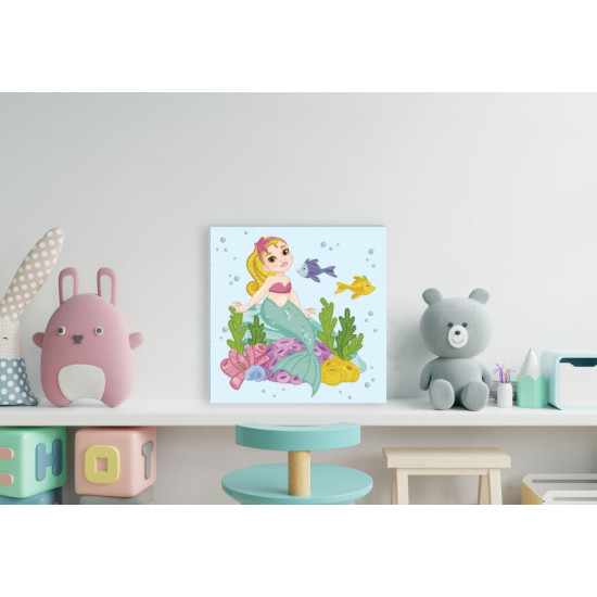 Zestaw Diamond Dotz Mała syrenka