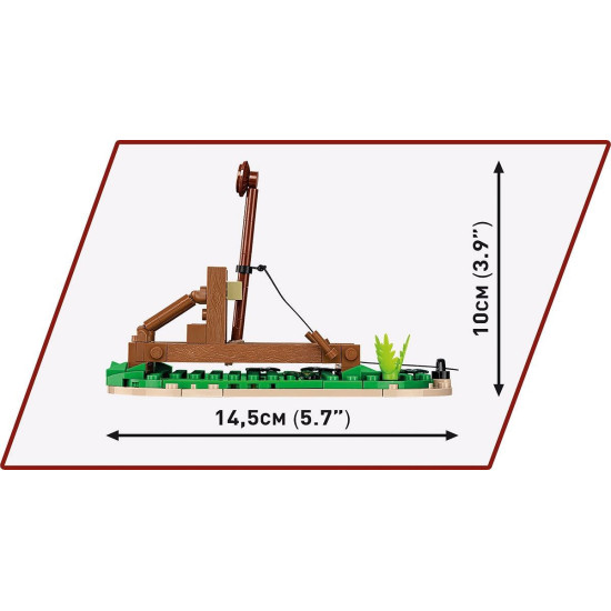 Klocki Imperium Romanum - Katapulta 173 klocki