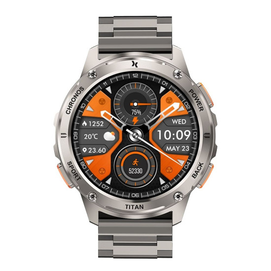 Smartwatch FW110 Titan Chronos Srebrny 