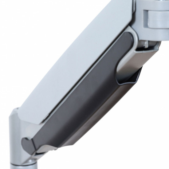 Uchwyt biurkowy gazowy do 1 monitora LED/LCD 17-45 cali L-35HD 1-15KG 1xUSB-A 1xUSB-C 3.0 HEAVY DUTY 