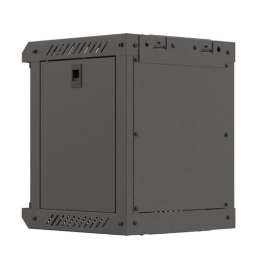 Szafa instalacyjna rack wisząca 10 cali 6U 300x300 czarna