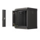 Szafa instalacyjna rack wisząca 10 cali 6U 300x300 czarna