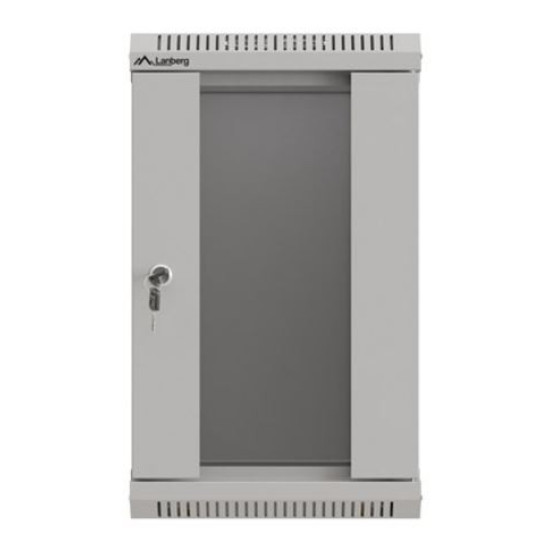 Szafa instalacyjna rack wisząca 10 cali 9U 300x300 szara 