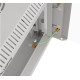 Szafa instalacyjna rack wisząca 10 cali 9U 300x300 szara 