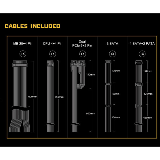 Zasilacz CL-650G 650W 80PLUS GOLD
