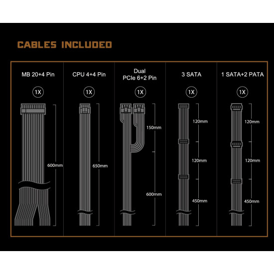 Zasilacz CL-550B 550W 80PLUS BRONZE