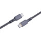 CB-KCC101 kevlarowy kabel USB C - USB C | 1m | 5A | 100W PD | 20V