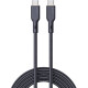 CB-KCC101 kevlarowy kabel USB C - USB C | 1m | 5A | 100W PD | 20V