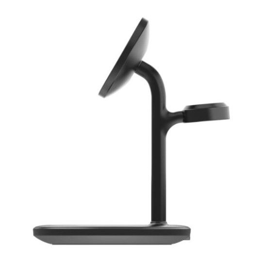 MagScape Ładowarka Indukcyjna 3w1 MagSafe magnetyczna Czarna 