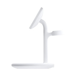 MagScape Ładowarka Indukcyjna 3w1 MagSafe magnetyczna Biała 