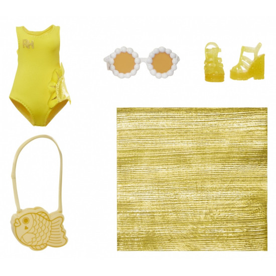 Lalka Rainbow High Swim Style Sunny Yellow 