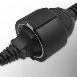 Adapter IEC 320 C14 / SCHUKO | 0.15m 