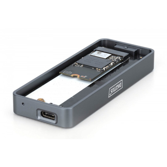 Obudowa USB 3.2 Typ C na dysk SSD M.2 NVMe 20 Gbps aluminiowa, beznarzędziowa