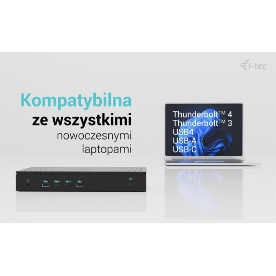 Stacja dokująca Universal 5x 4K/60Hz Display Power Delivery 100W