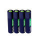 Baterie 4P AAA USB-C 
