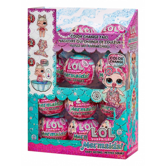 Laleczka L.O.L. Surprise Mermaids Syrenka w kuli niespodzianka