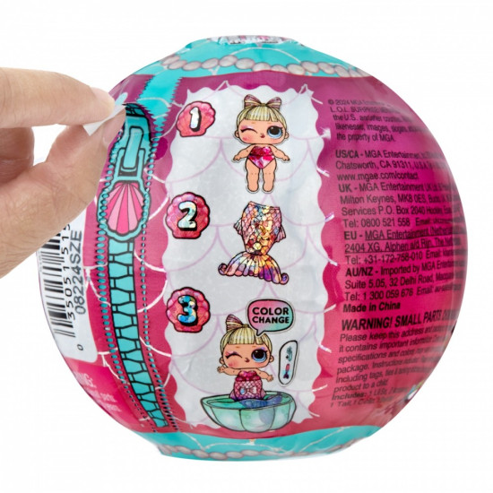 Laleczka L.O.L. Surprise Mermaids Syrenka w kuli niespodzianka