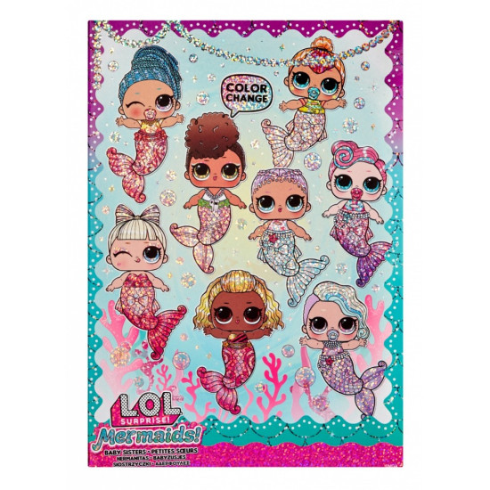 Laleczka L.O.L. Surprise Mermaids Syrenka w kuli niespodzianka