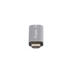 Adapter HDMI(M)-Displayport(F)4K srebrny