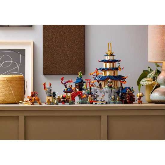 Klocki Ninjago 71814 Turniejowe miasto ze świątynią