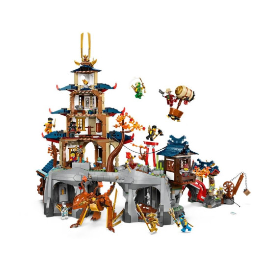 Klocki Ninjago 71814 Turniejowe miasto ze świątynią