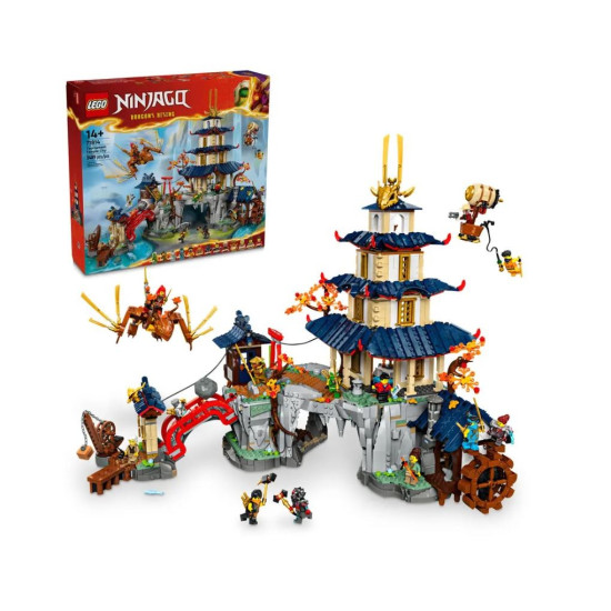 Klocki Ninjago 71814 Turniejowe miasto ze świątynią
