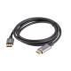 Kabel Displayport(M)-HDMI(M)1.8M 4K czarno-srebrny