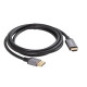 Kabel Displayport(M)-HDMI(M)1.8M 4K czarno-srebrny