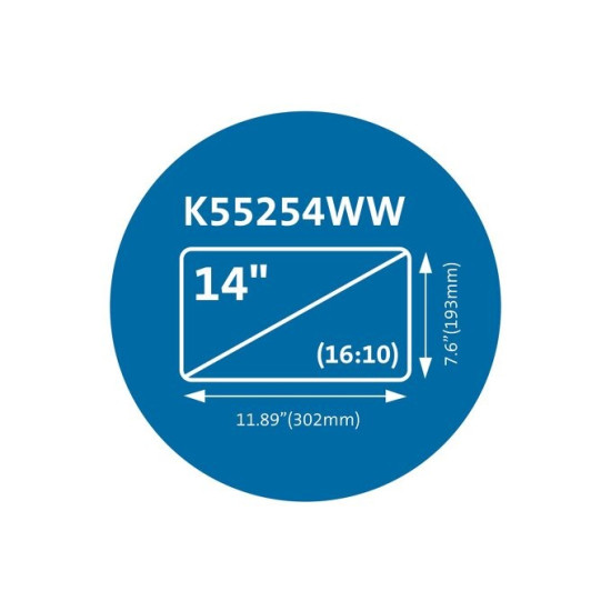 Filtr prywatyzujący magnetyczny MagPro do laptopa 14 cali (16:10)