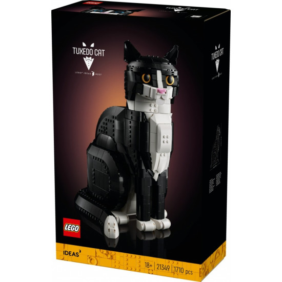 Klocki Ideas 21349 Biało-czarny kot