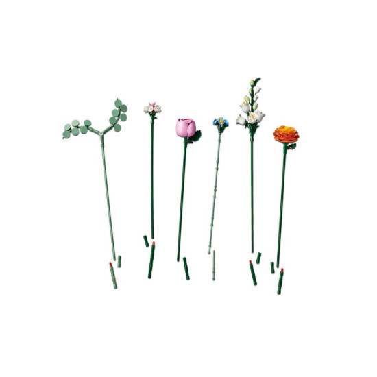 Klocki Botanicals 10342 Piękny bukiet różowych kwiatów 